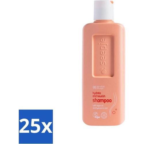 Seepje - Hydrate & Nourish Shampoo - Intensive Feuchtigkeit für gesundes Haar - 300 ml - Vorteilspack - 25 Stücke