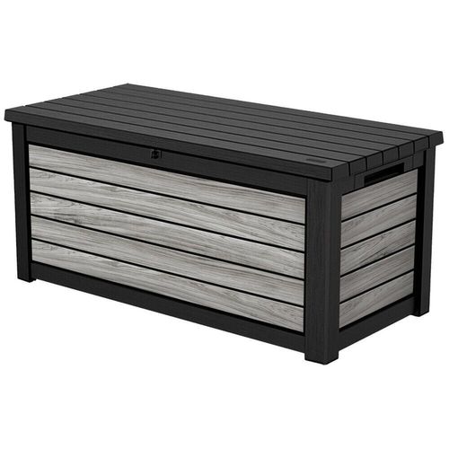 KETER Signature horizontal Gartenaufbewahrungsbox 630 l, storm grey KETER 263822