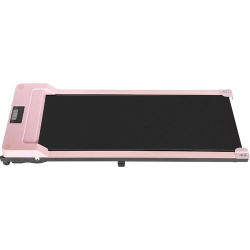 Laufband, LED-Bildschirm, einstellbare Geschwindigkeit, Rosa