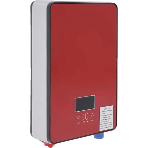 Wasserheizer, Sofortheizung, LED-Anzeige, rot