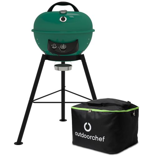 Outdoorchef City Gasgrill 420 G SE Green mit Tasche