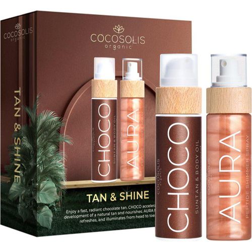 COCOSOLIS Tan & Shine Coffret cadeau pour souligner le bronzage