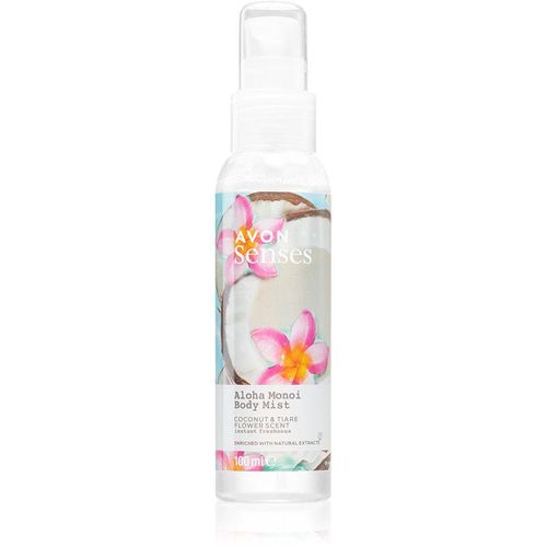 Avon Senses Aloha Monoi Verfrissende Spray voor het Lichaam 100 ml