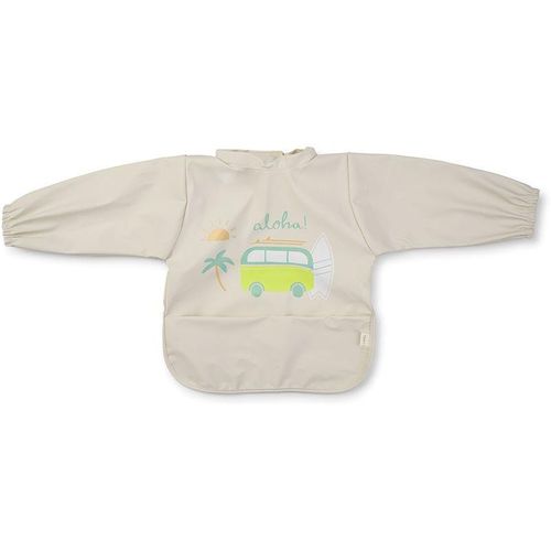 Saro Baby Waterproof Bib with Sleeves slab Aloha 1 st