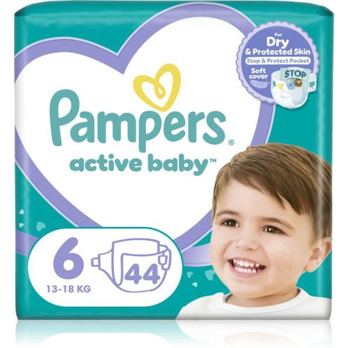 Pampers Active Baby Size 6 wegwerpluiers 13-18 kg 44 st
