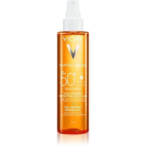 Vichy Capital Soleil Idéal Soleil huile solaire SPF 50+ 200 ml