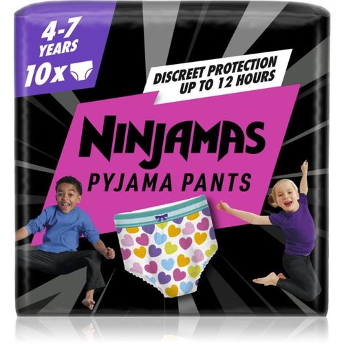 Pampers Ninjamas Pyjama Pants couches-culottes pour pyjama 17-30 kg Hearts 10 pcs