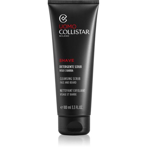Collistar Uomo Face and Beard Cleansing Scrub Reinigingspeeling voor de Scheer voorbereiding 100 ml