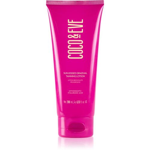 Coco & Eve Sunny Honey Sun-kissed Gradual Tanning Lotion Zelfbruinende Melk voor Geleidelijk Bruinen met geur Coco-Mango 200 ml