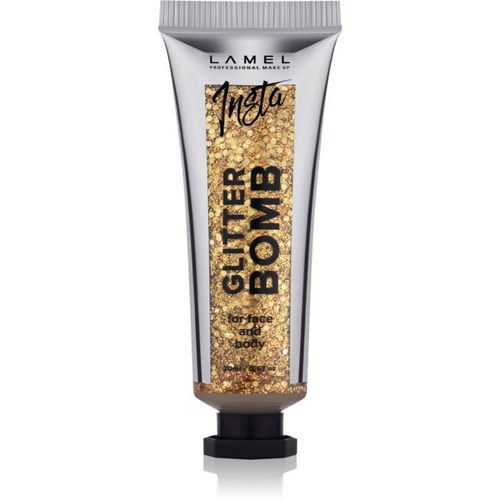 LAMEL Insta Glitter Bomb Glitters voor Gezicht en Lichaam #402 20 ml