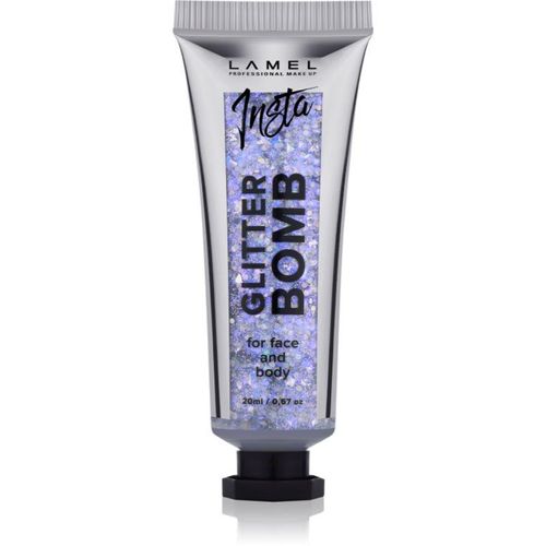 LAMEL Insta Glitter Bomb Glitters voor Gezicht en Lichaam #401 20 ml