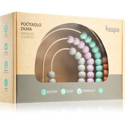 Zopa Counter abacus wooden Rainbow 1 pc