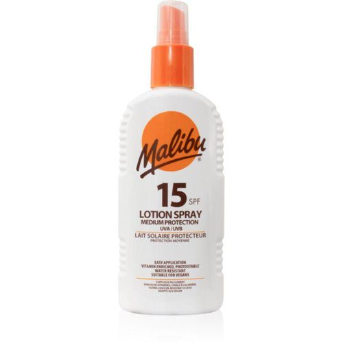 Malibu Lotion Spray Medium Protection protective spray SPF 15 200 ml