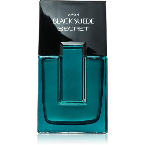 Avon Black Suede Secret Eau de Toilette voor Mannen 75 ml