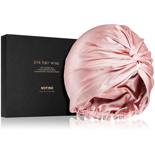 Notino Silk Collection Hair wrap zijden haarturban Pink 1 st