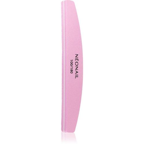 NEONAIL Nail Buffer Curved Polijstvijl type 100/180 Pink 1 st