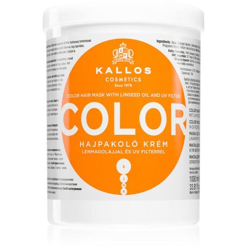 Kallos KJMN Professional Color Masker voor Gekleurd Haar kleurenmix 1000 ml