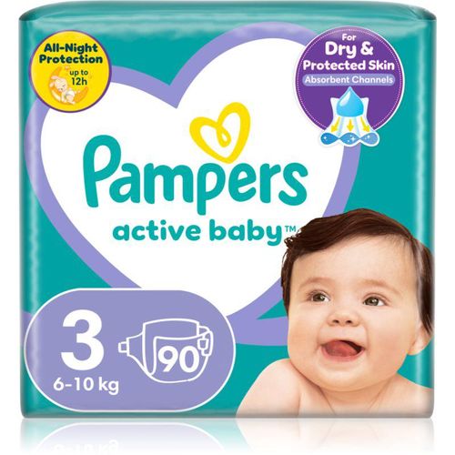Pampers Active Baby Size 3 wegwerpluiers 6-10 kg 90 st