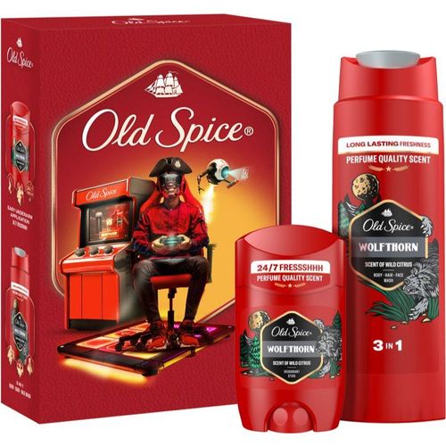 Old Spice Wolfthorn Gamer Gift Set voor Mannen