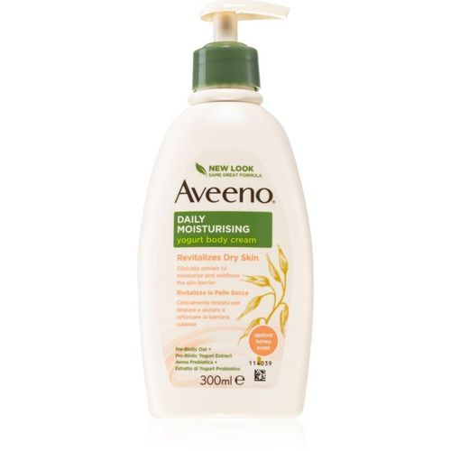 Aveeno Daily Moisturising Yoghurt body cream Voedende Body Milk Apricot & Yoghurt 300 ml