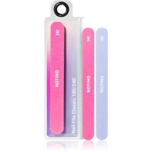 Notino Nail Tools Nail File Classic classic nail file with two grit levels Classic180/240 1 pc