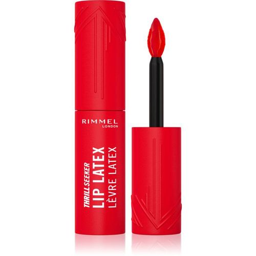 Rimmel Thrill Seeker Lip Latex liquid lipstick shade 350 Spicy 6 ml