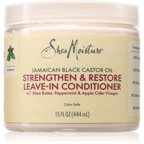 Shea Moisture Jamaican Black Castor Oil Strengthen & Restore Leave-In Conditioner voor krullend haar 431 ml