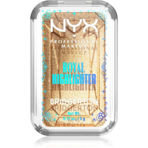 NYX Professional Makeup Bridgerton Royal Highlighter Highlighter Tint 02 Light Gold 5 g