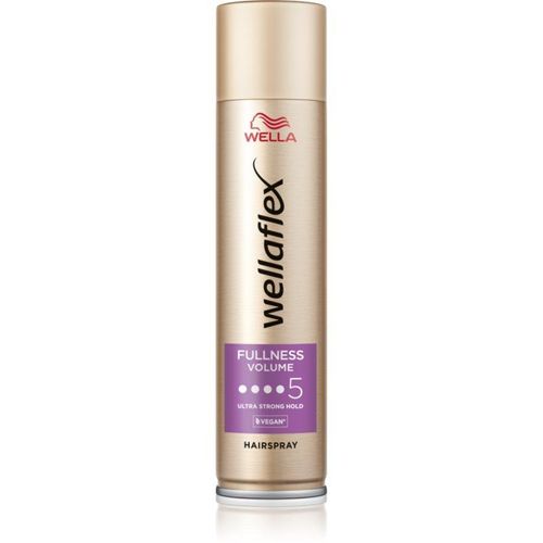 Wella Wellaflex Fullness Volume haarlak met extra sterke fixatie voor Flexibiliteit en Volume 250 ml