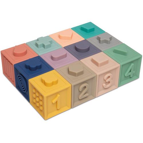 Canpol babies Small Toys zachte, sensorische speelkubussen 6m+ 12 st