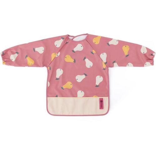 Petite&Mars Ben bavoir à manches longues 2 y+ Pink Pears 1 pcs