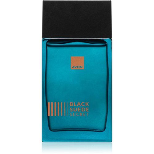 Avon Black Suede Secret Eau de Toilette voor Mannen 100 ml