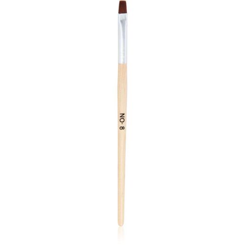 NEONAIL Wooden Brush penseel om gelproducten aan te brengen type No. 8 1 st