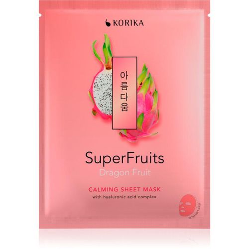 KORIKA SuperFruits Dragon Fruit - Calming Sheet Mask kalmerende sheet mask Dragon fruit 25 g