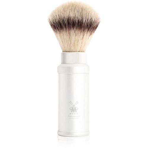Mühle TRAVEL Silvertip Synthetic Scheerkwast White 1 st