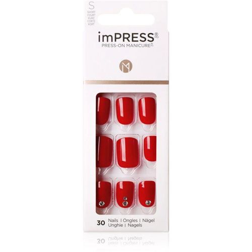KISS imPRESS Short false nails Kill Heels 30 pc