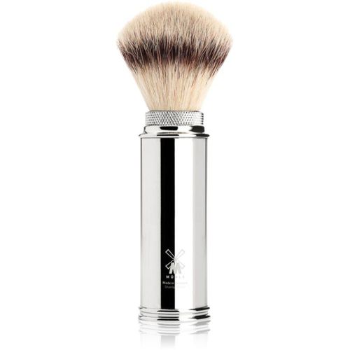 Mühle TRAVEL Silvertip Synthetic Scheerkwast Silver 1 st