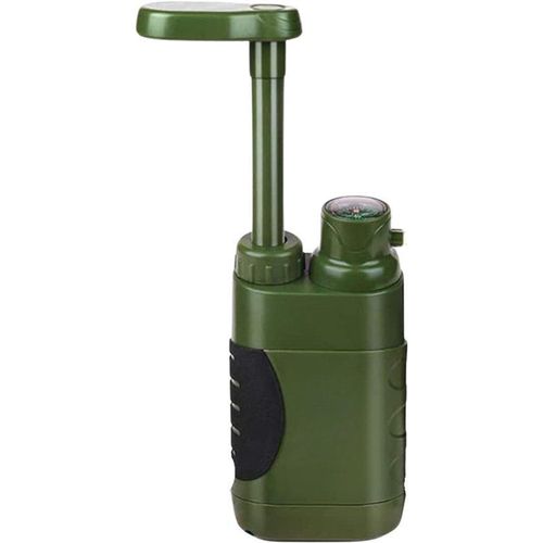 Wasserfilter-Notfallset - Wasserreinigungssystem - Notfallwasserfilter - Filterpatronen - Notfallfilter - Wasserfilterstraw - Selbstreinigender Wasserfilter
