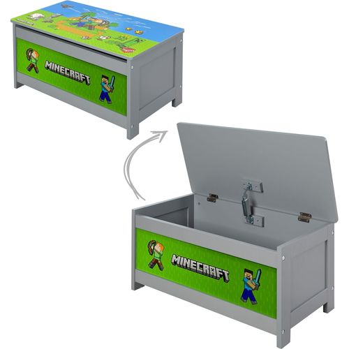 Truhe PHOENIX "Minecraft Truhe", minecraft, B:60cm H:31cm T:32cm, Holzwerkstoff, MDF, Truhen