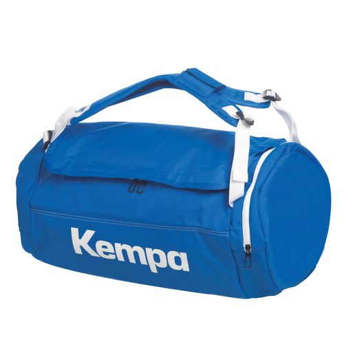 Sporttasche KEMPA "Sporttasche K-LINE TASCHE (40L)", Herren, Gr. S, blau (royal, weiß), Obermaterial: 100% Polyester PES., Taschen Sporttasche