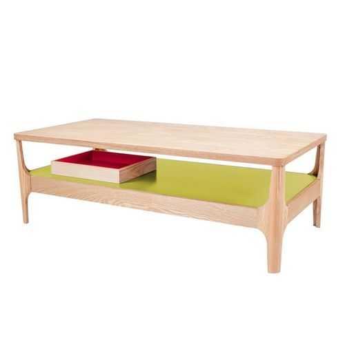 Beistelltisch Avery Ii Esche / Grün Holz, Holzwerkstoff 120/40/60 cm