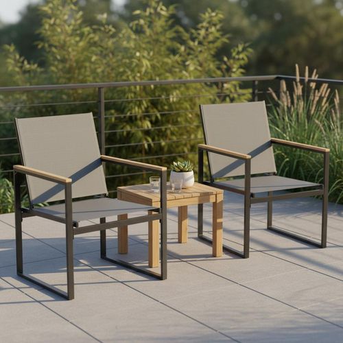 Gartenstuhl-Set Volasi 919252 2er-Set