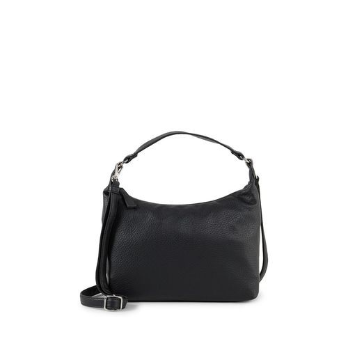 TOM TAILOR Damen TTXIA M Umhängetasche mit Logo-Prägung, schwarz, Uni, Gr. ONESIZE