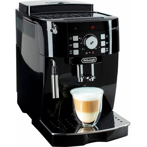 DE'LONGHI Kaffeevollautomat "Magnifica S ECAM 21.118.B", schwarz, B:23,8cm H:35,1cm T:43cm, Kaffeevollautomaten, Einfache Bedienung (Direktwahltasten) & Reinigung, Kegelmahlwerk, Kaffeevollautomat, Topseller