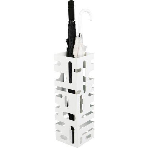 Aufbewahrungsbox MIRRORS AND MORE "IRIS", weiß, H:49cm, Metall, Aufbewahrungsboxen, Aufbewahrungsbox