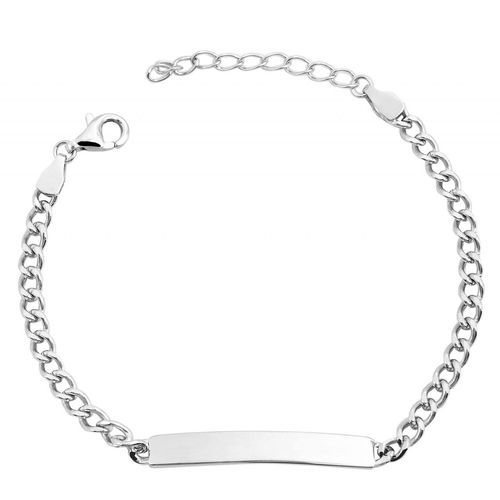 Silberarmband ADELIA´S "Damen Armband aus Silber" Gr. 17, silber, Armbänder, Damen, 17, Silber 925 (Sterlingsilber), Silberarmband