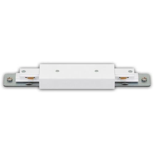 BRILONER LEUCHTEN Schienensystem-Einspeiser "RAIL", weiß matt, B:3,5cm H:2cm L:20,5cm, Stromschienensysteme, Einspeisung 20,3 cm Weiß Schienensystem Rail Wohnzimmer Büro Küche
