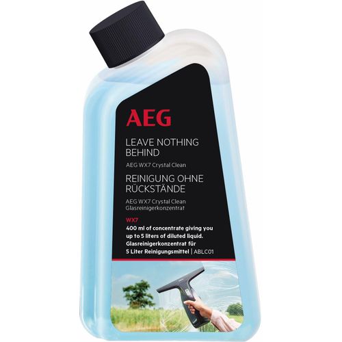 AEG Glasreiniger "ABLC01 WX7", weiß, 1 Stk., Reinigungsmittel, ergiebig für 5l Reinigungsmittel, Keine Schlieren