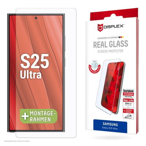 DISPLEX Displayschutzglas "Real Glass Screen Protection", transparent, B:9cm H:1cm T:19,9mm, Displayfolien, Displayschutzfolie, Schutzfolie, Bildschirmschutz, kratz- & stoßfest