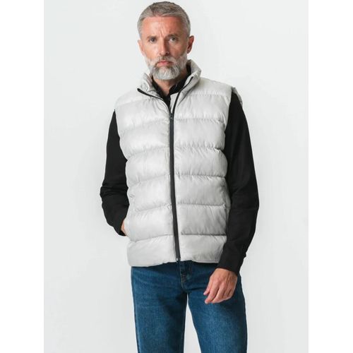 Kurzweste TEESHOPPEN "TEESHOPPEN Vest Puffer Vest", Herren, Gr. XXL, sand, Obermaterial: 100% Polyester, Westen